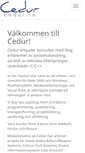 Mobile Screenshot of cedur.se